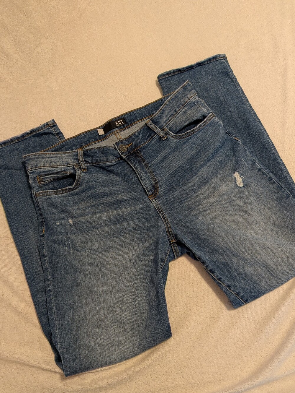 Kut From The Kloth Men's Blue Stretch Jeans